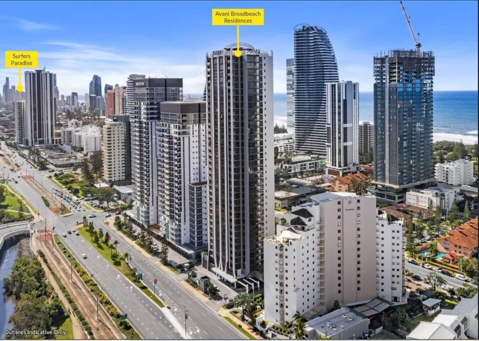 Broadbeach Business Or Leisure 黄金海岸 外观 照片